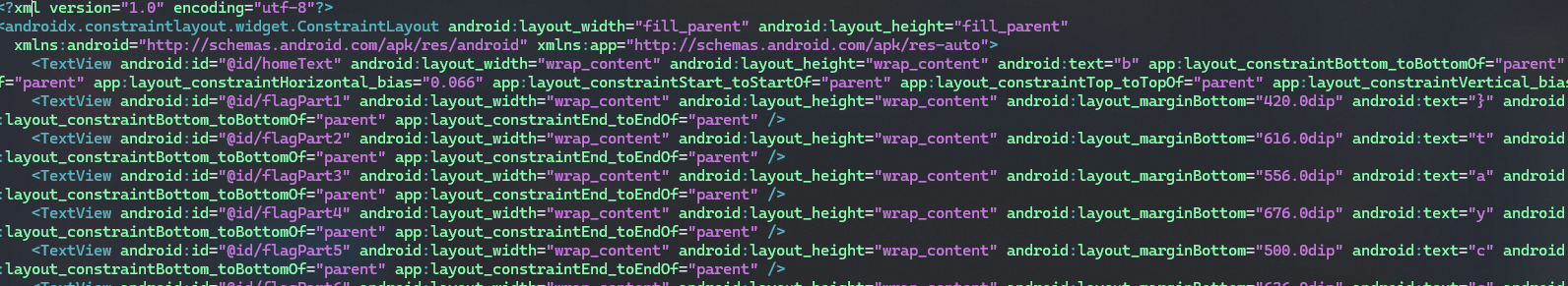 xml 파일 내부